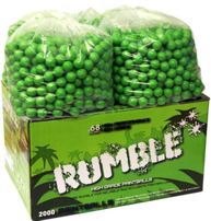 Rumble paintballs .68cal bag 500 or box 2000 (field grade)