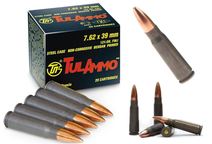 Products: TulAmmo 7.6239 124 Grain SP 20 Rounds