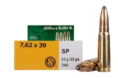 Products: Sellier & Bellot Ammunition 7.62x39mm 123 Grain