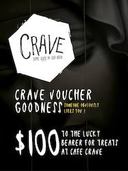 Cafe: Crave $100 Gift Card