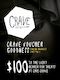 Crave $100 Gift Card