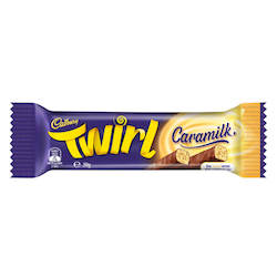 Internet only: Cadbury Twirl Caramilk Chocolate Bar (39 g.)