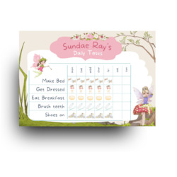 Top Sellers: Fairy Routine Chart with Marker