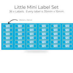 Labels - Plain Set Little Mini's