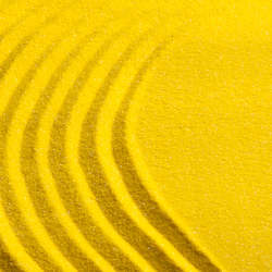 Yellow coloured sand (1 cup)