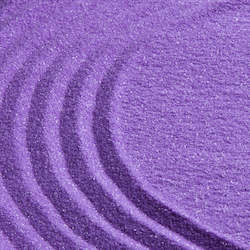 Purple coloured sand (1 cup)