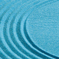 Creative art: Soft Blue coloured sand (1 cup)