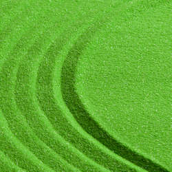 Creative art: Green coloured sand (1 cup)
