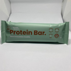 Cafe: Nothing Naughty Chocolate Mint Cookie Protein Bar