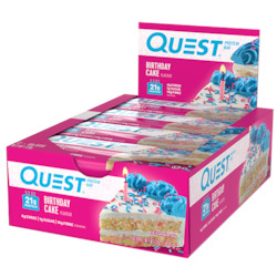 Cafe: Quest Protein Bar Birthday Cake