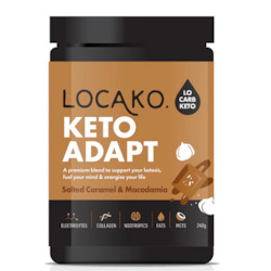 Cafe: Locako's Keto Adapt - Salted Caramel Macadamia