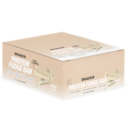 Cafe: Snack'N Protein Fudge Bar White Chocolate Box x 12