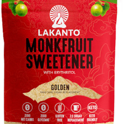Lakanto Golden Monkfruit 1:1 Raw Sugar Substitute 200g
