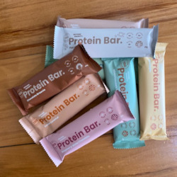 Cafe: Nothing Naughty Assorted Protein Bars set of 8