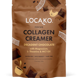 Cafe: Locako Collagen Creamer - Focus - Decadent Chocolate