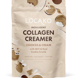 Cafe: Locako Collagen Creamer - Indulgent - Cookies and Cream