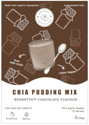Chia Pudding Mix -Bennetto Chocolate