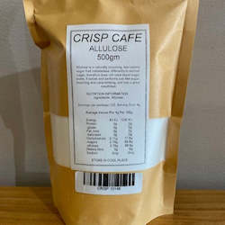 Cafe: CRISP Allulose 500 Gram Bag
