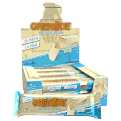 Cafe: GRENADE White Chocolate Cookie Protein Bar