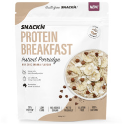 Cafe: Snack'n Protein Instant Porridge Milk Choc Banana Flavour - 450g