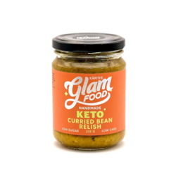 Glam Food Curried Bean Relish 235gm