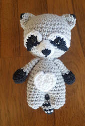 Woodland Critters: Crocheted Mini Raccoon