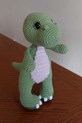 Crocheted T-rex