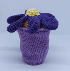 Dolly Friends: Crocheted Flower Pot Doll