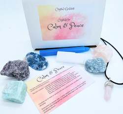 Box Sets: Calm & Peace Crystals box
