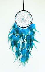 Turquoise Feather Dream Catcher