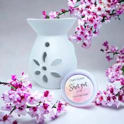 Candles Soy Melts: White Oil/wax Burner