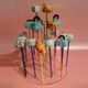 3 tier maypole cake pop cupcake stand