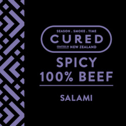 Salami: SPICY 100% BEEF