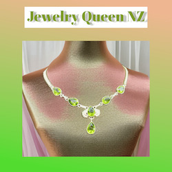 Internet only: Perfect Peridot necklace.