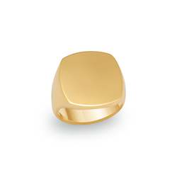New Collection: Startup Test Yellow Gold Signet