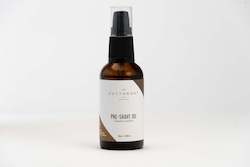 Cosmetic manufacturing: Sandalwood Pre-Shave Oil