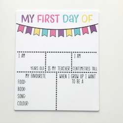 Birthday: My first day (colour)