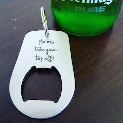 Fathers Day: Bottle opener keyring