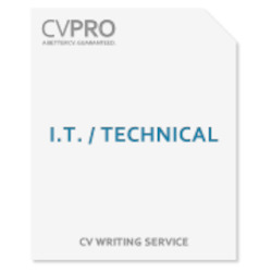 Cv Writing Services: I.T. / Technical - CV Writing Service