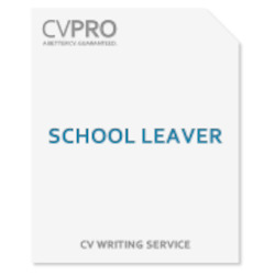 Cv Writing Services: School Leaver - CV Writing Service