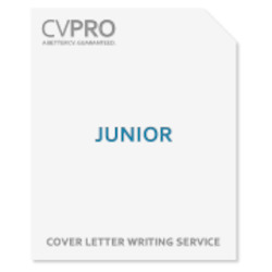 Junior - Cover Letter Writing Service