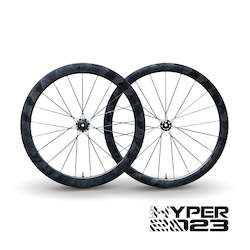LÃºn: HYPER 2023 D45 (46mm & 54mm) Disc Brake Carbon Wheelset