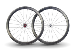 Bicycle and accessory: LÃºn: Road Series 45mm Rim Brake Carbon Wheelset
