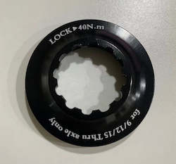 Bicycle and accessory: Lock Ring for Disc Rotor