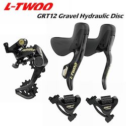 Bicycle and accessory: L-TWOO GRT 1x12 Full Hydraulic Disc Brake Gravel Groupset (CARBON)