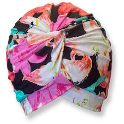 Neon Lily Shower Turban