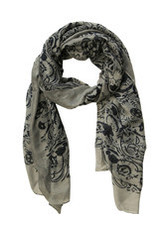 Products: The Vines Scarf - Grey - Daisy Row