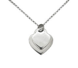 Products: Double Heart Necklace - Daisy Row