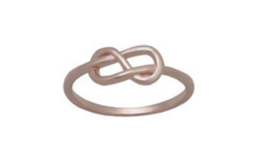 Products: Knot Ring Rose Gold - Daisy Row