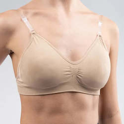 Silky Clear Back Bra with Padding